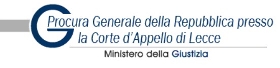 Procura Generale della Repubblica presso la Corte d'Appello di Lecce